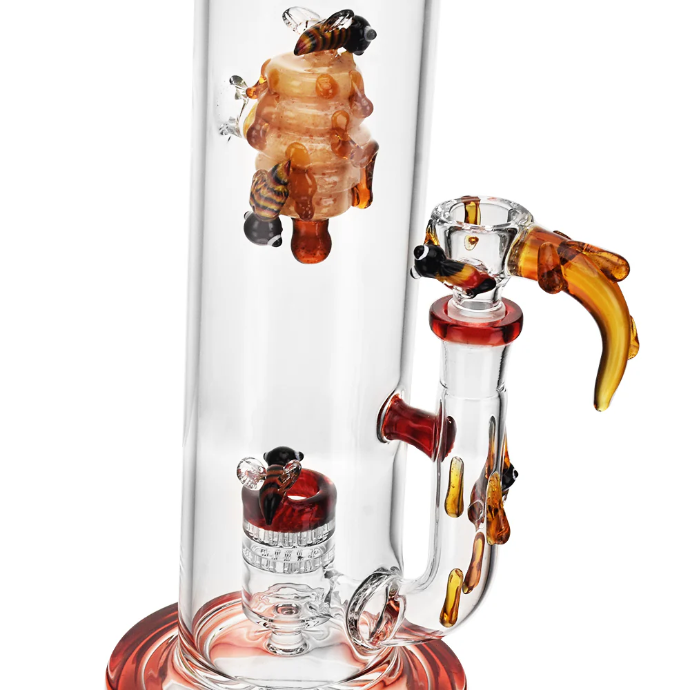 EG Glass - Honeycomb Bee Drip Tube - Image 5