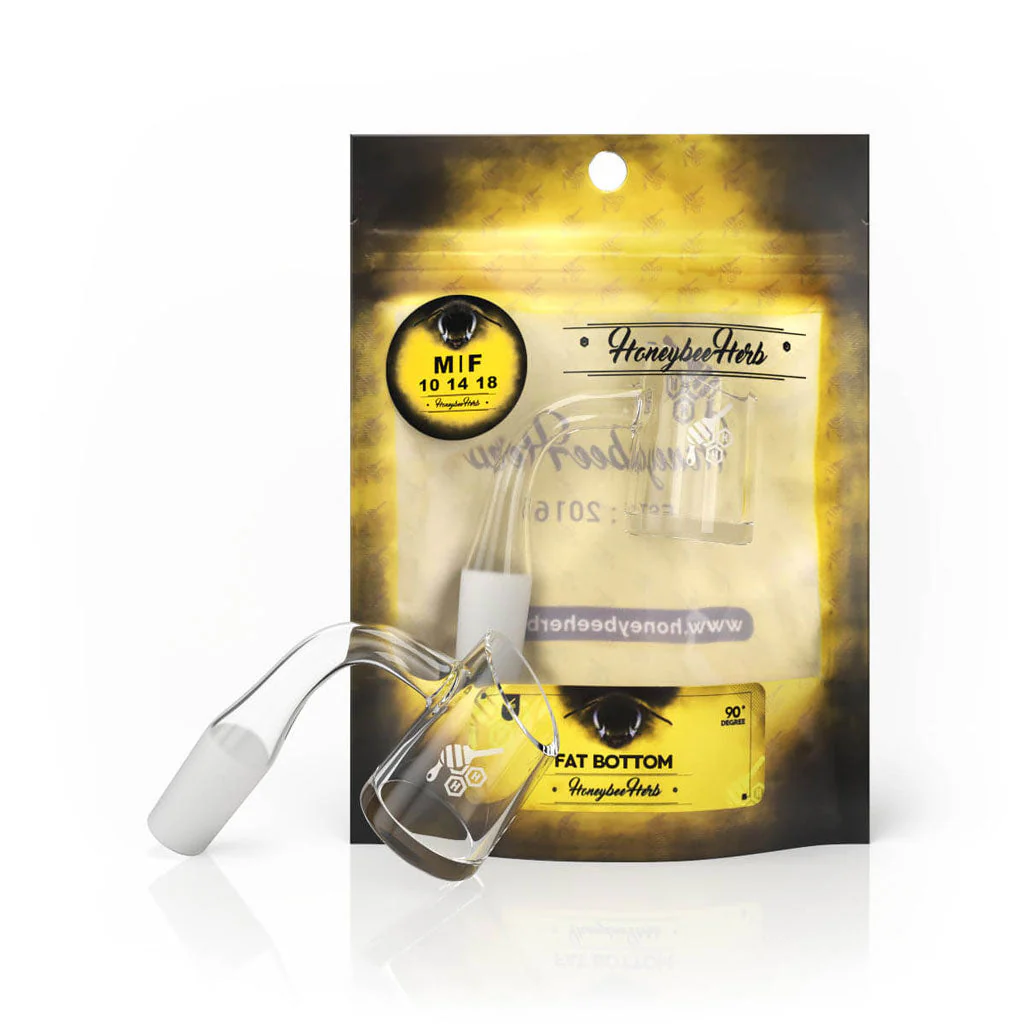 FAT BOTTOM QUARTZ BANGER - 90° DEGREE | YL - Image 2