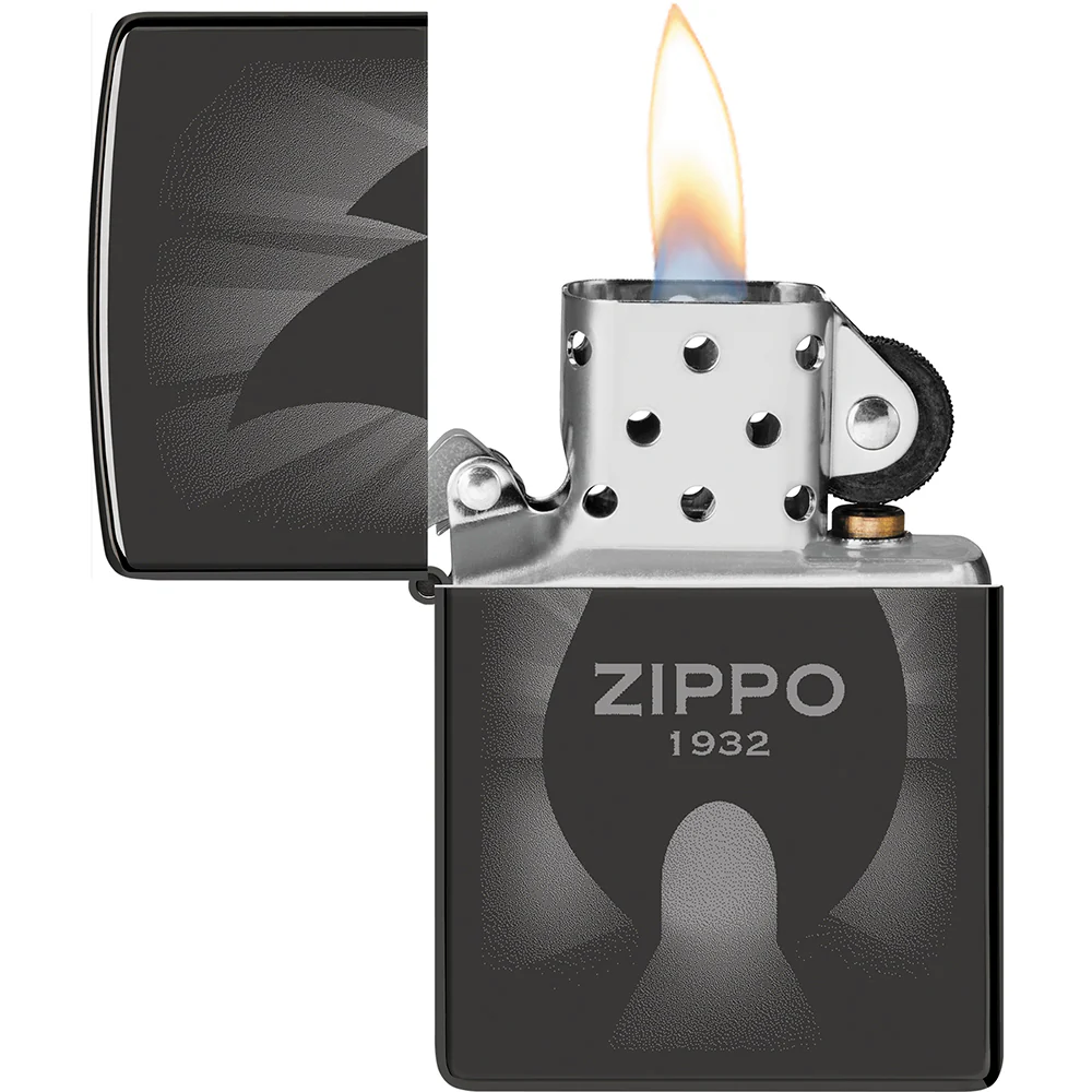 Flame Silhouette Zippo Lighter - Image 3