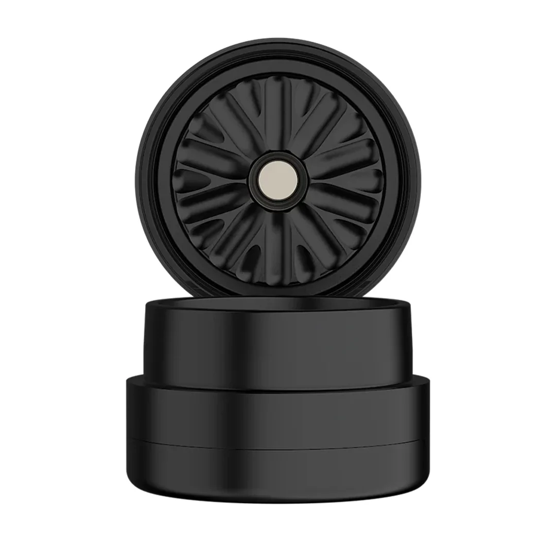 Flower Mill 2" Next Gen Standard Herb Grinder (Black) - Image 3