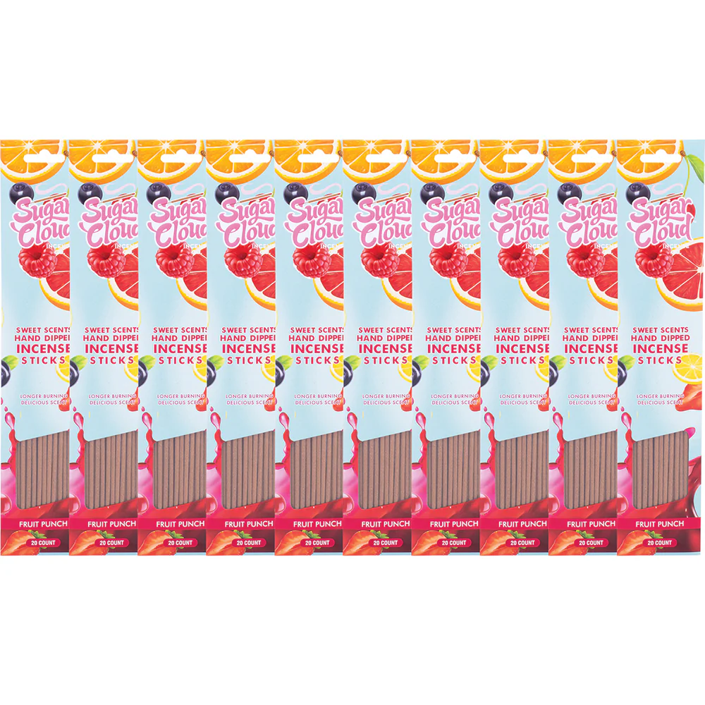Fruit Punch Sugar Cloud Incense (200 sticks) - Image 2
