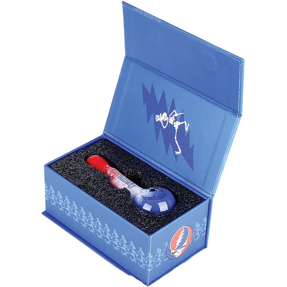 Grateful Dead Frit Glass Spoon Hand Pipe - Image 4