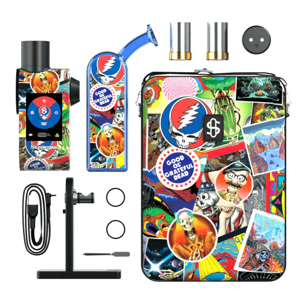Grateful Dead Modul + Dok Deluxe Travel Set - Legacy Patchwork - Image 8