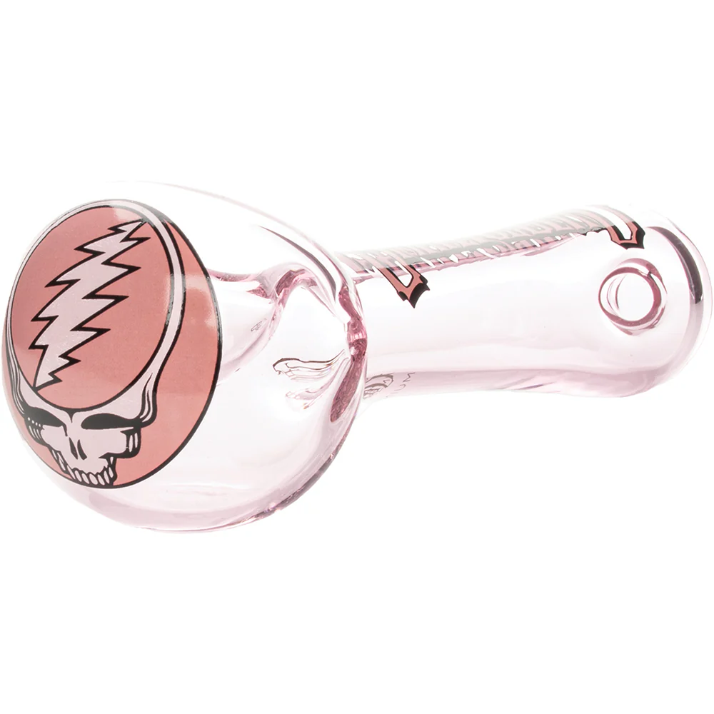 Grateful Dead Pink 'Steal Your Face' Spoon Hand Pipe - Image 2