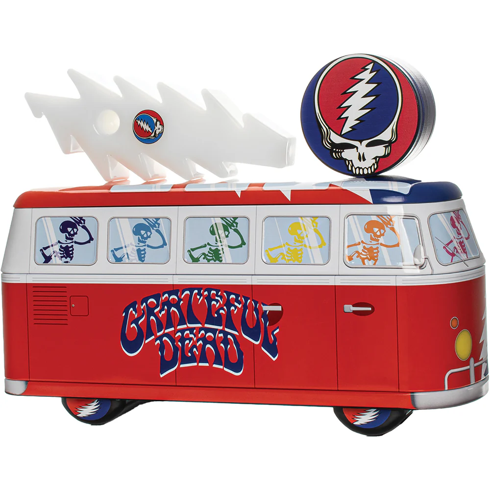 Grateful Dead 'Smoker Kit' with Lightning Bolt Hand Pipe and SYF Grinder - Image 3