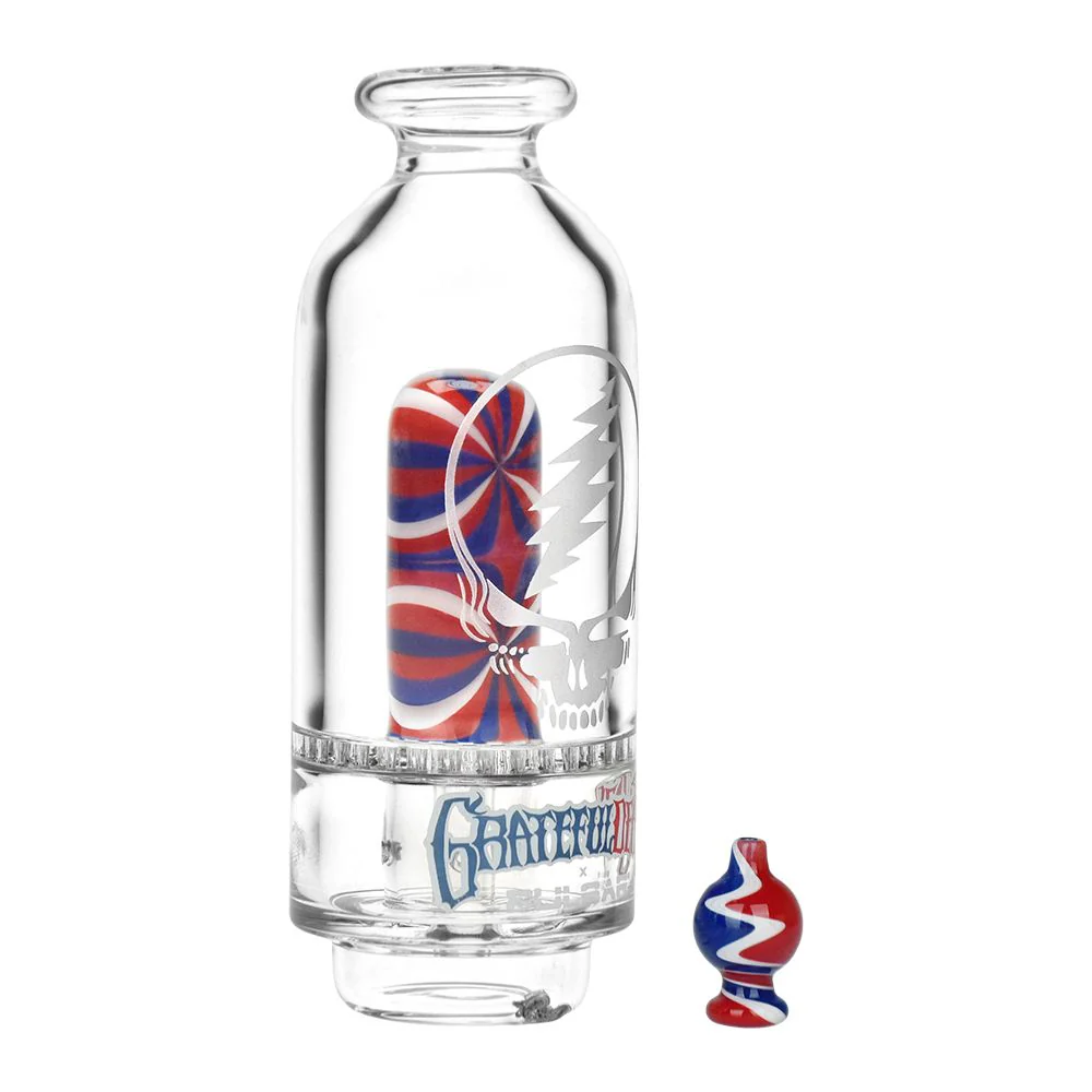 Grateful Dead x blast Stealie Attachment Set for Puffco Peak 6" - Image 2