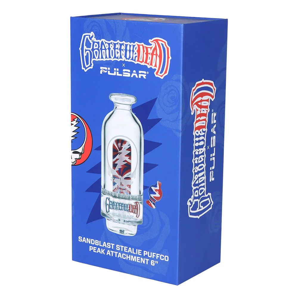 Grateful Dead x blast Stealie Attachment Set for Puffco Peak 6" - Image 7