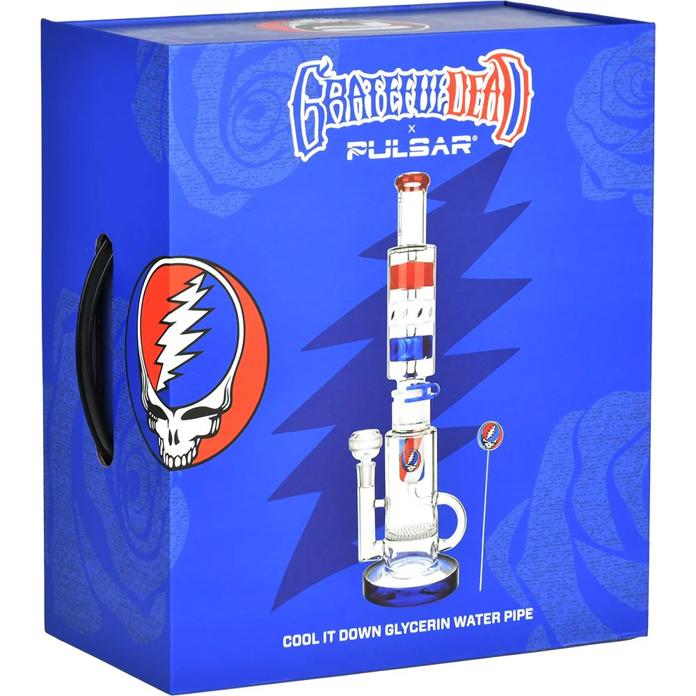 Grateful Dead x Pulsar Cool It Down Glycerin Water Pipe Kit - Image 4