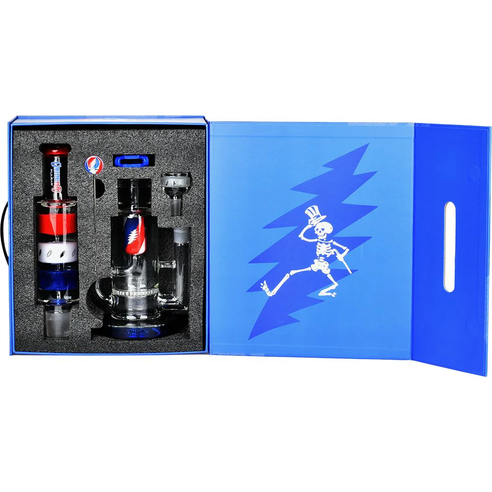 Grateful Dead x Pulsar Cool It Down Glycerin Water Pipe Kit - Image 5
