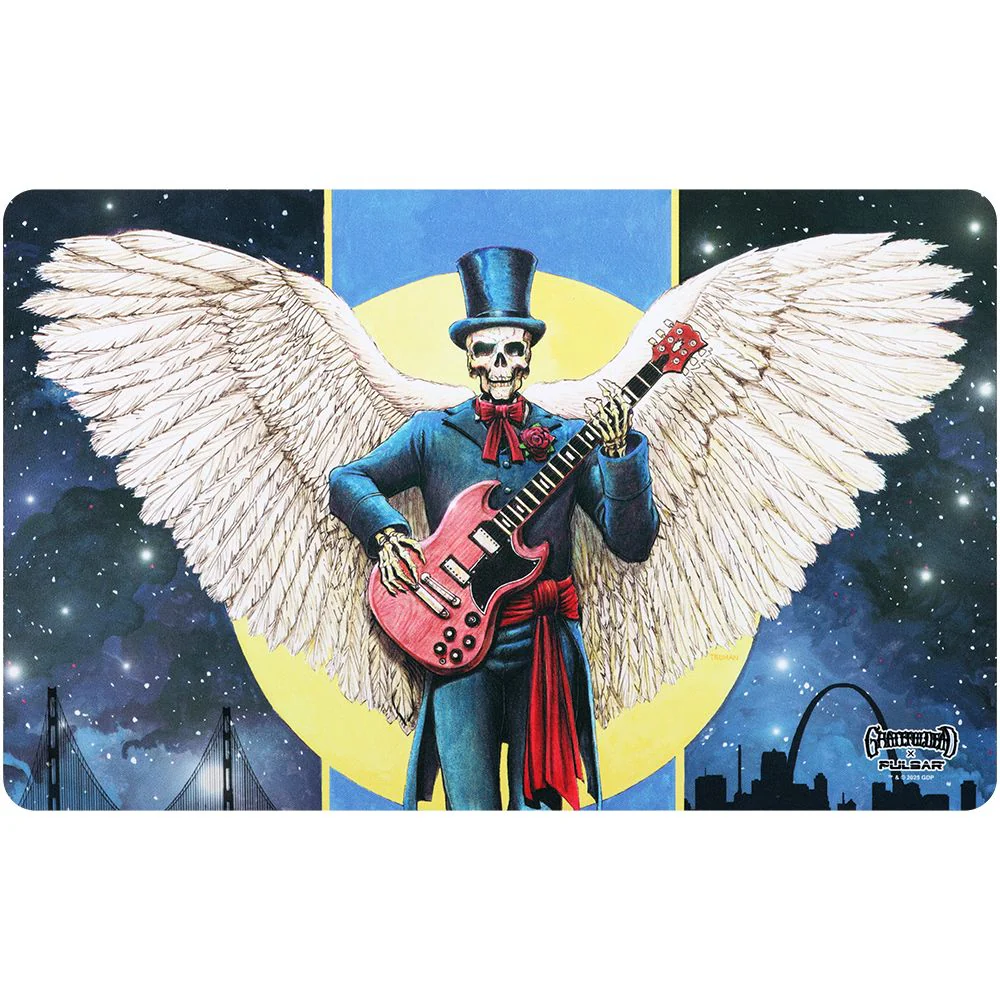 Grateful Dead x Pulsar DabPadz Fabric Top Dab Mat (Angel Of Music)