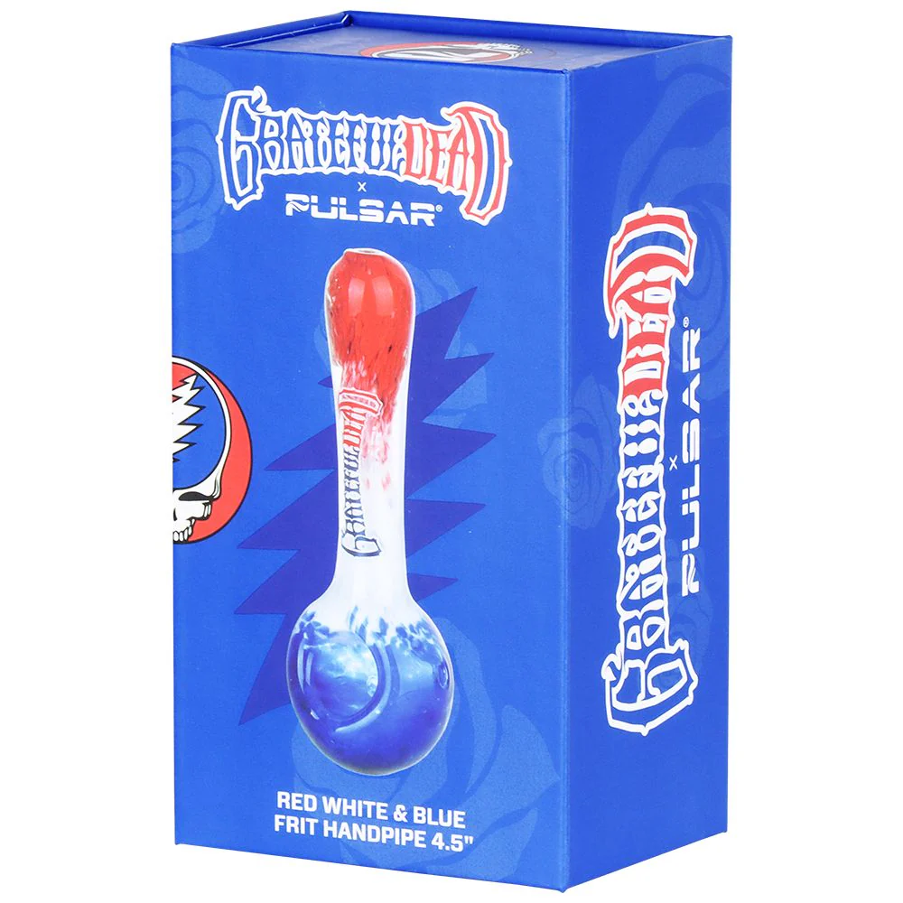 Grateful Dead x Pulsar Grateful Frit Glass Spoon Pipe - Image 4