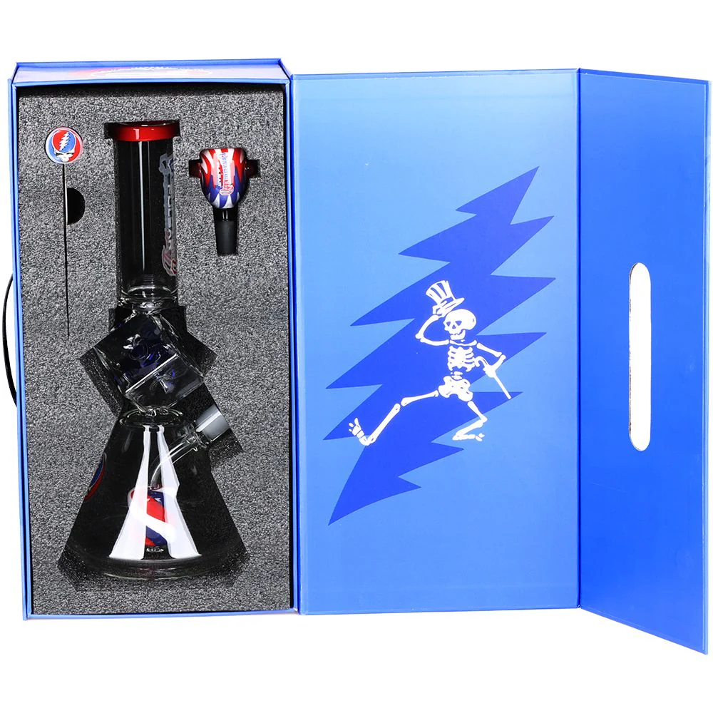 Grateful Dead x Pulsar Inception Cube Beaker Glass Water Pipe - Image 6
