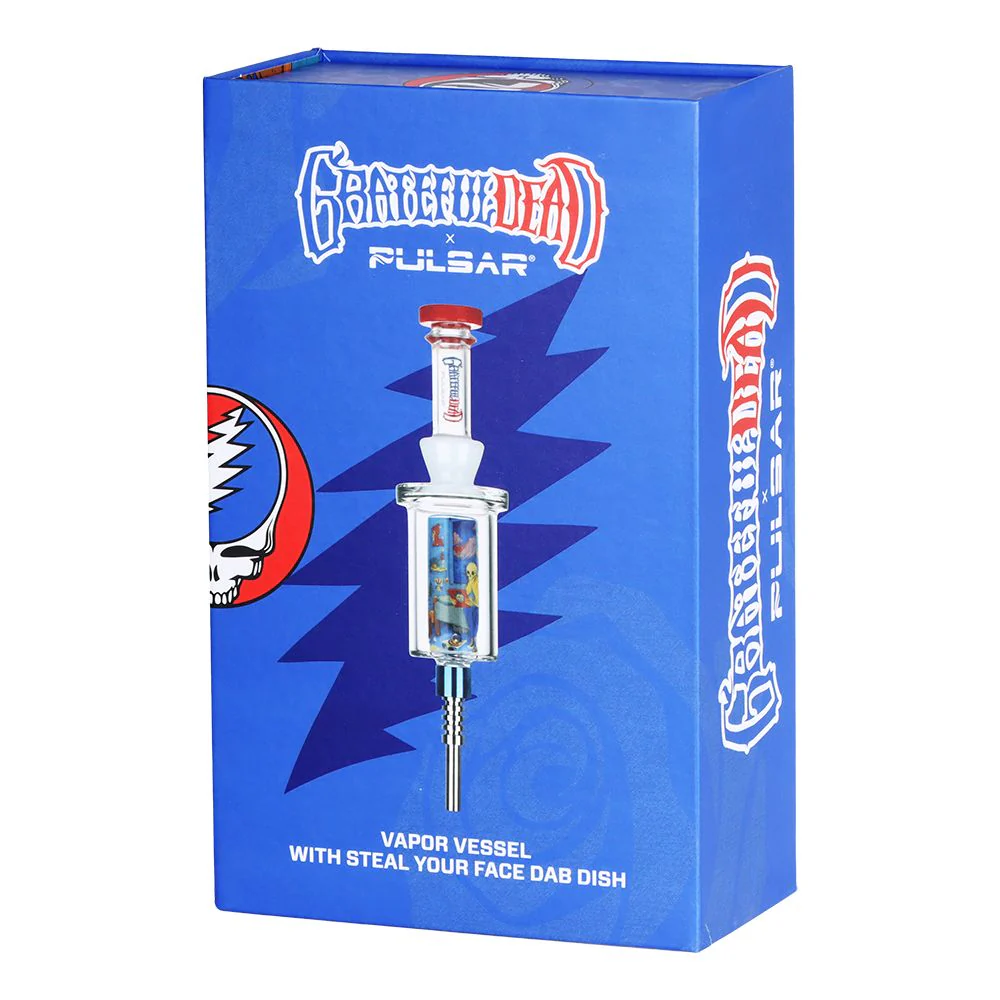 Grateful Dead x Pulsar Inside Print Vapor Vessel & Dab Dish (Deadhead Dorm) - Image 5