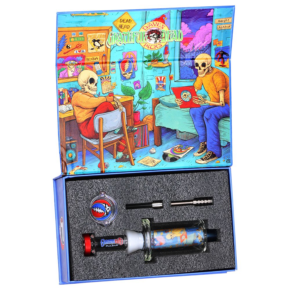 Grateful Dead x Pulsar Inside Print Vapor Vessel & Dab Dish (Deadhead Dorm) - Image 6