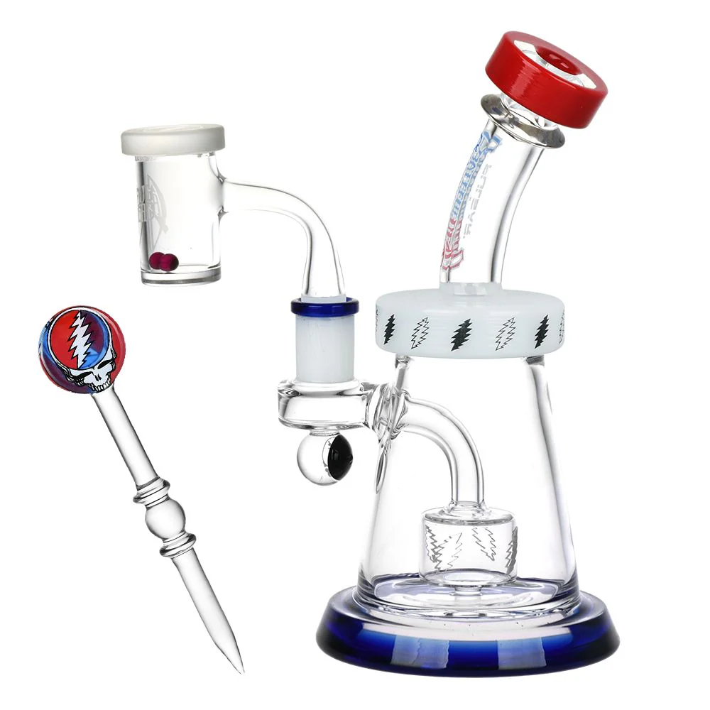 Grateful Dead x Pulsar Lightning Bell Dab Rig Set - Image 2