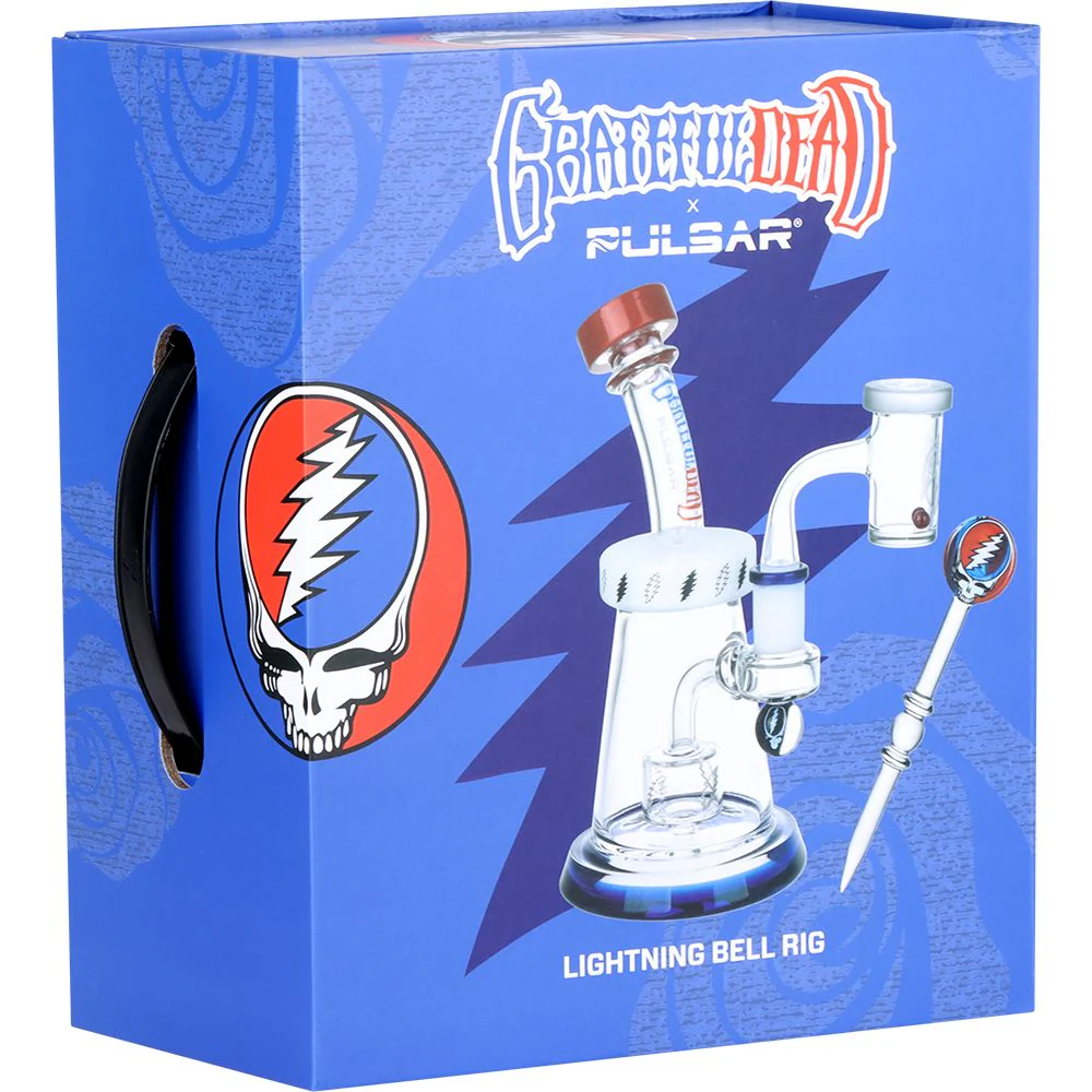 Grateful Dead x Pulsar Lightning Bell Dab Rig Set - Image 5