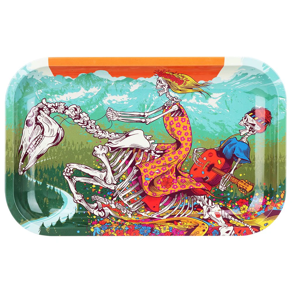 Grateful Dead x Pulsar Metal Rolling Tray - Dead Horse