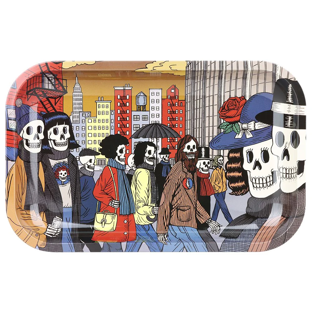 Grateful Dead x Pulsar Metal Rolling Tray (Street People)
