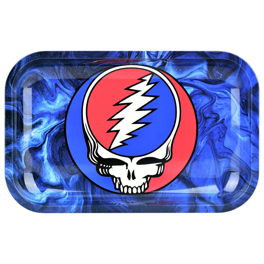 Grateful Dead x Pulsar Metal Rolling Tray w/ Lid - Image 2