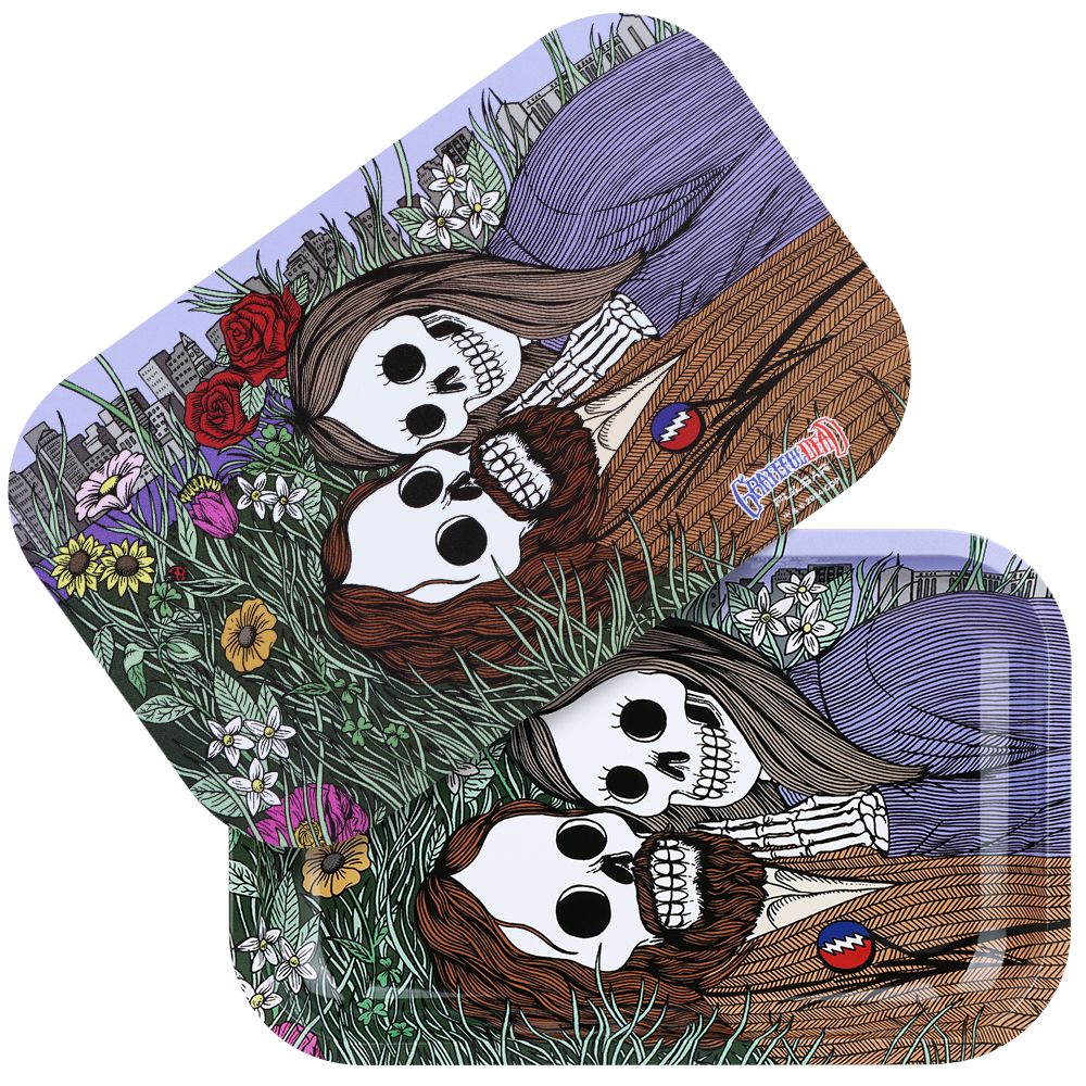 Grateful Dead x Pulsar Rolling Tray & Lid Kit (Flower Couple)