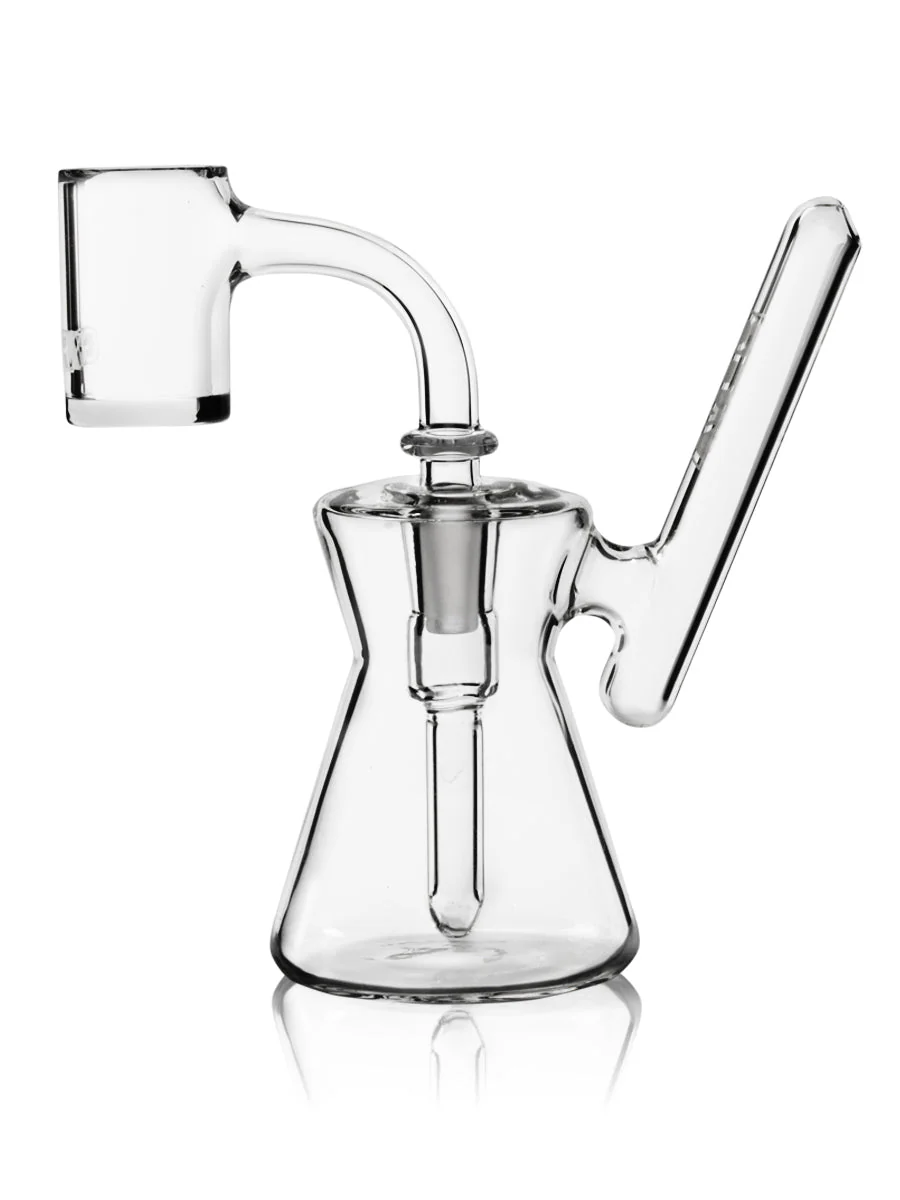 GRAV® Hourglass Pocket Bubbler Rig (Clear) - Image 6