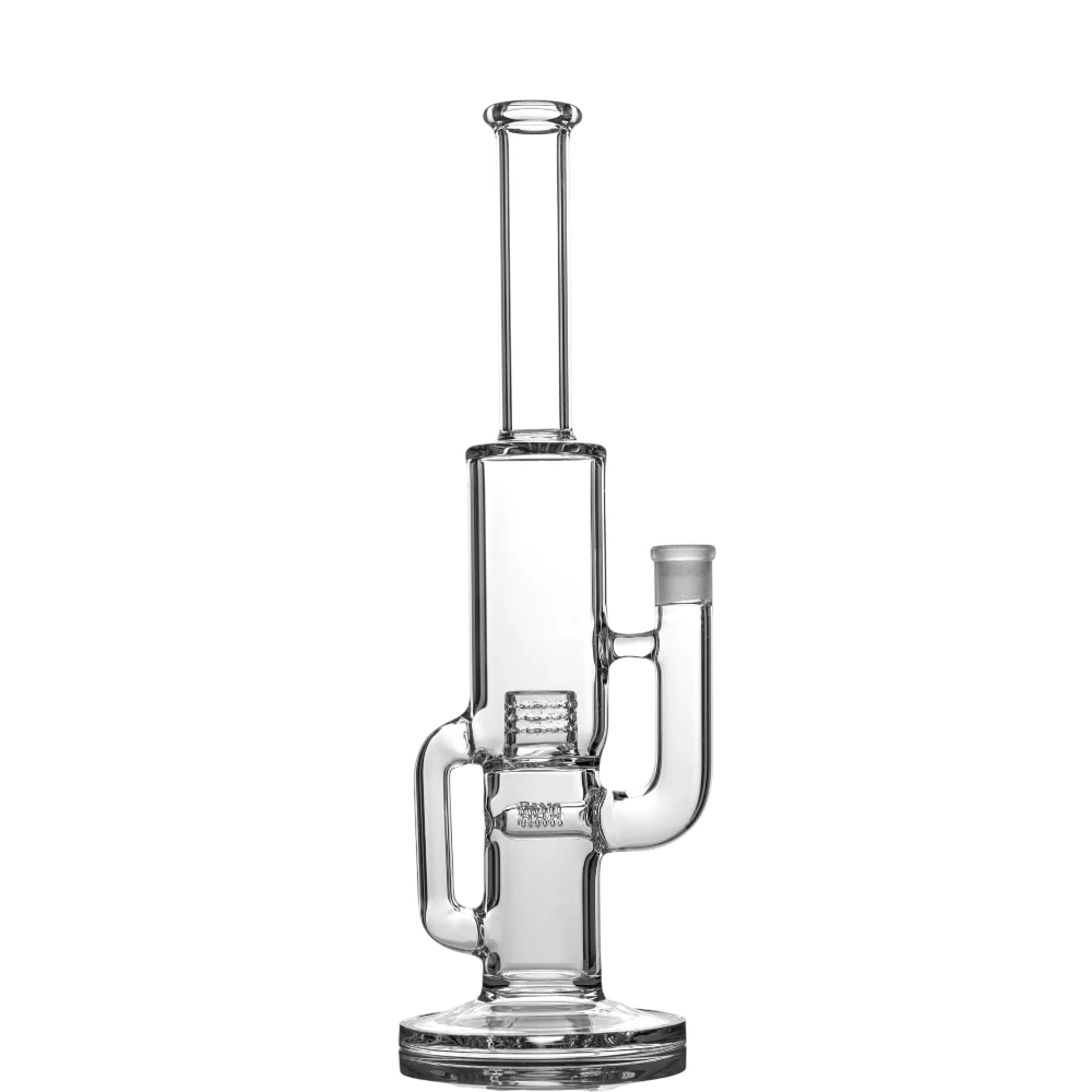 Greek Glass 360° Grid Cap Drop Recycler