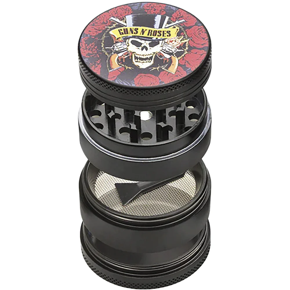 GUNS N' ROSES Skull & Pistol Black Grinder - Image 2
