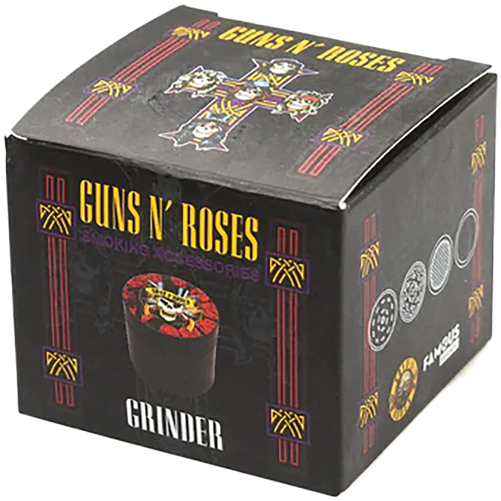 GUNS N' ROSES Skull & Pistol Black Grinder - Image 3