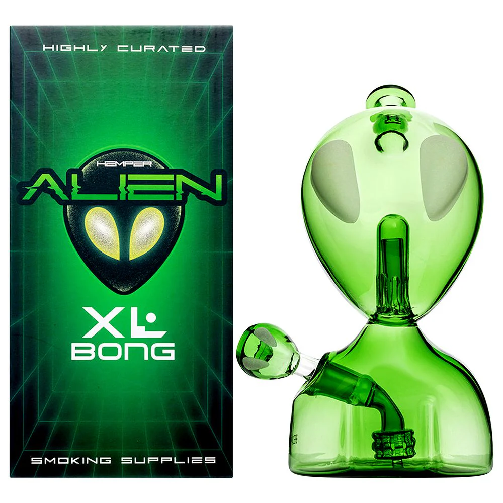 Hemper Alien Glass Water Pipe | 14mm F - Image 11