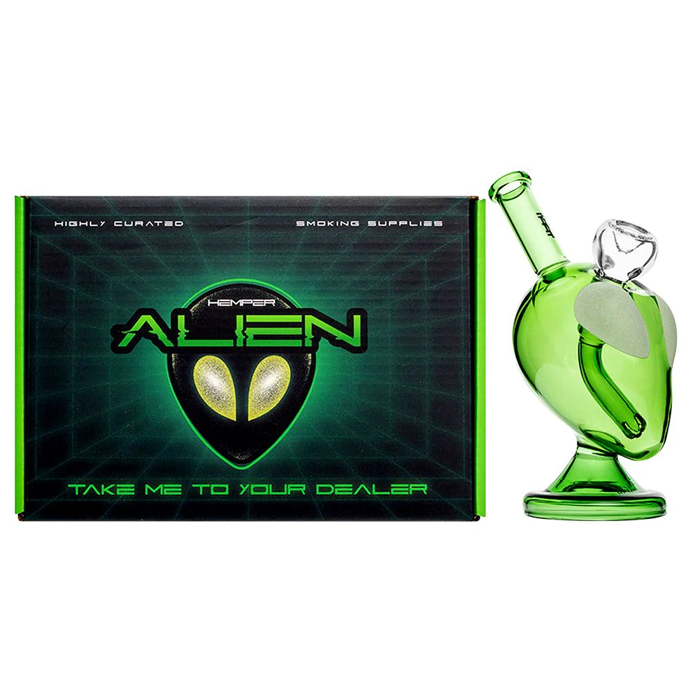 Hemper Alien Glass Water Pipe | 14mm F - Image 6