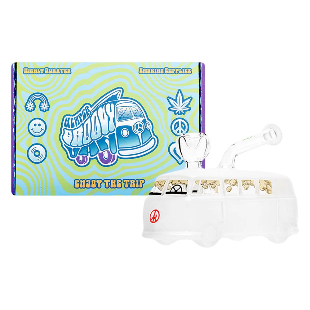Hemper Groovy Van Glass Water Pipe | 14mm F - Image 2