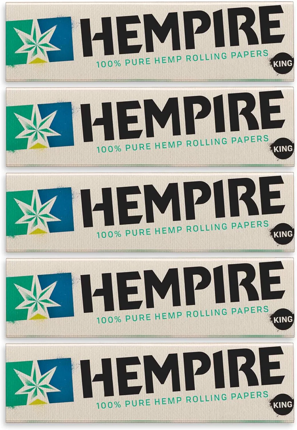 Hempire King Size Rolling Papers (5-Pack)
