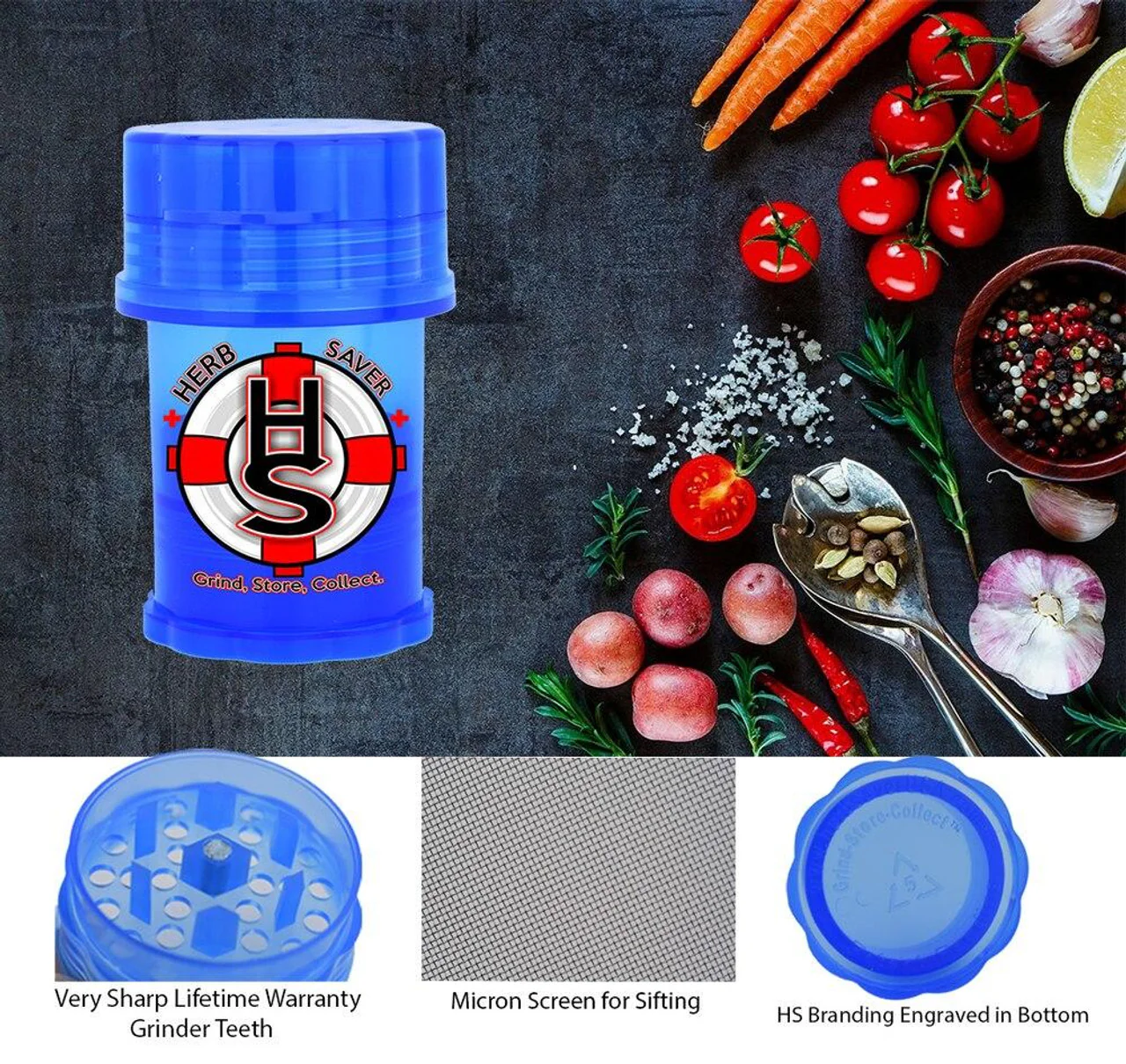 Herb Saver Grinder (Large) - Image 5