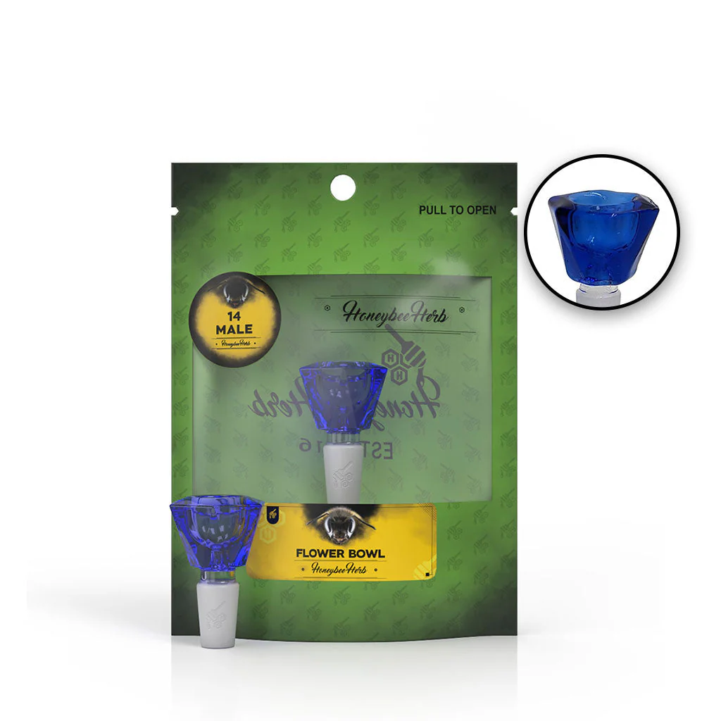 Hexagon Glass Flower Bowl - Image 11
