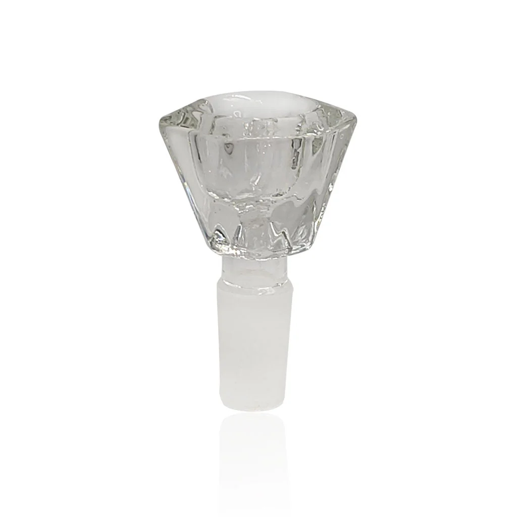 Hexagon Glass Flower Bowl - Image 17