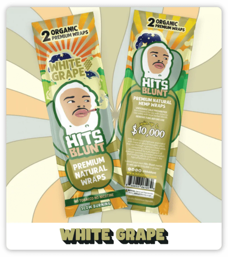 Hits Blunt Hemp Wraps (50-Pack) - Image 6