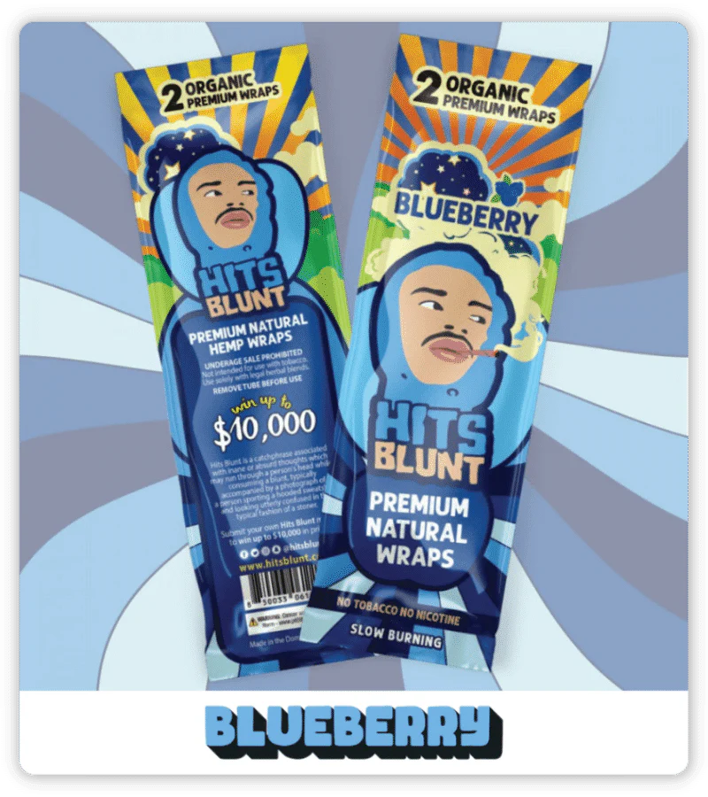 Hits Blunt Hemp Wraps (50-Pack) - Image 7