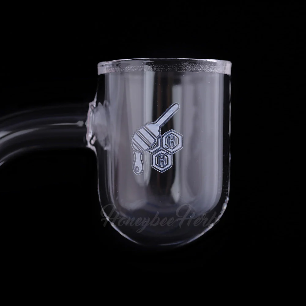 HONEY BEVEL BOWL QUARTZ BANGER - 45° DEGREE | YL - Image 3