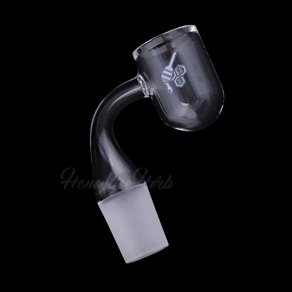 HONEY BEVEL BOWL QUARTZ BANGER - 90° DEGREE | YL - Image 10