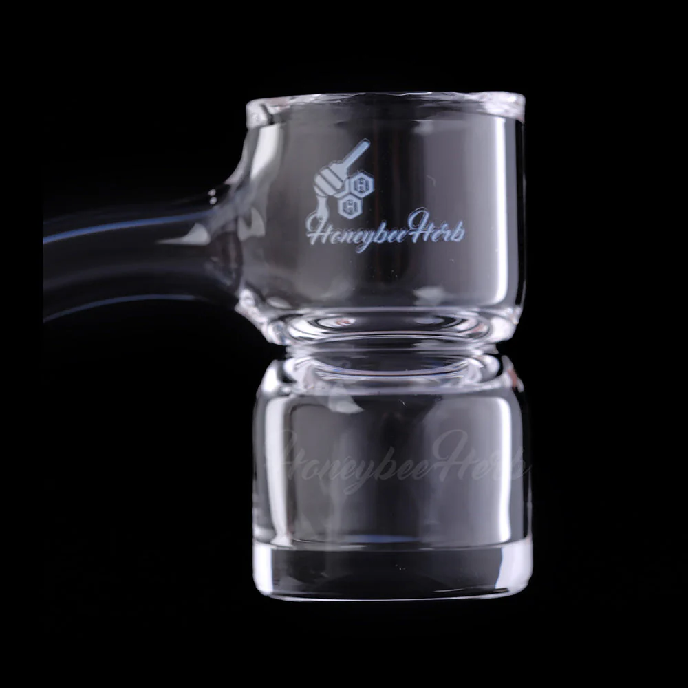 HONEY BEVEL SPLASH BUCKET QUARTZ BANGER - 45° DEGREE | BL - Image 3
