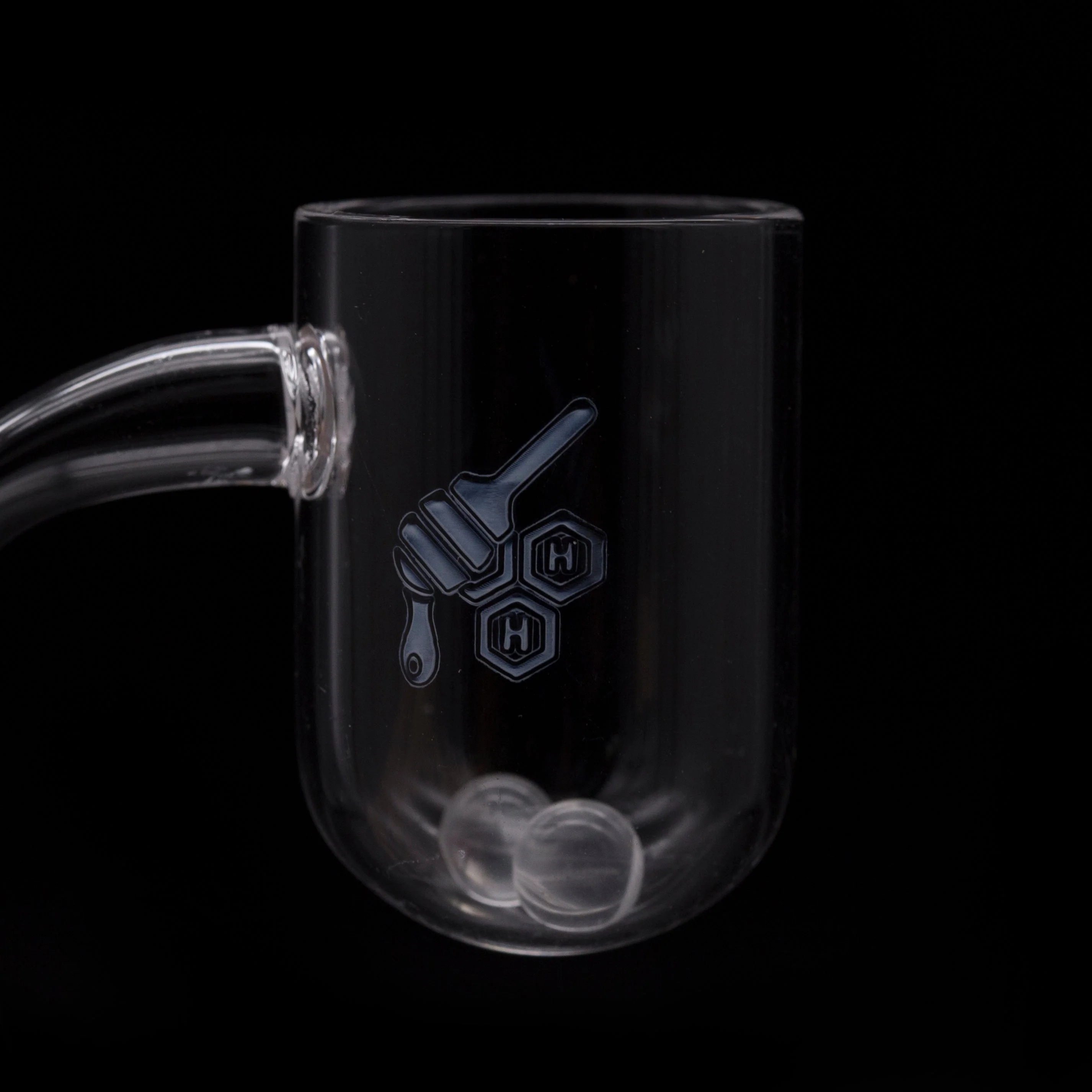 HONEY CYCLONE QUARTZ BANGER - 90° DEGREE | YL - Image 3