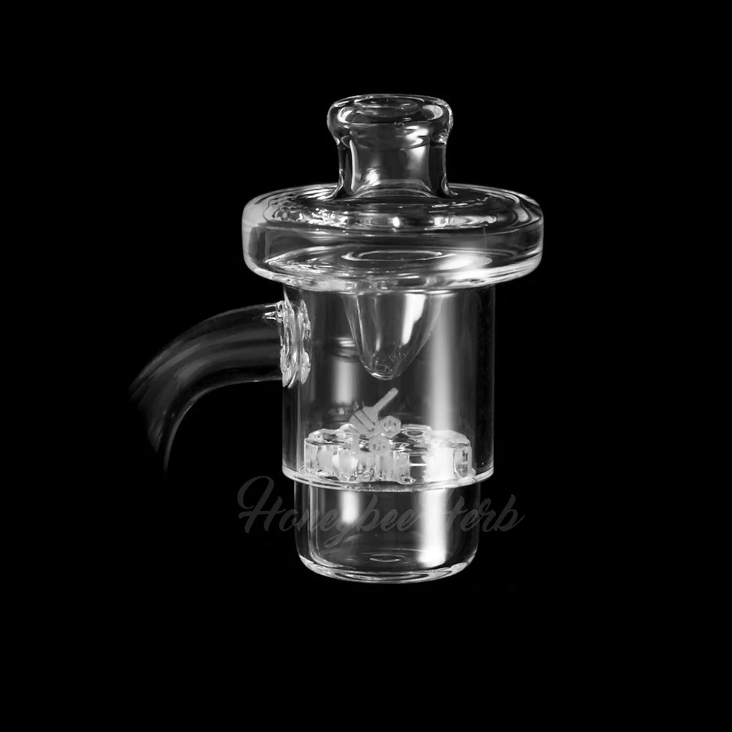 HONEY DISC DEEP DISH QUARTZ BANGER - 90° DEGREE | YL - Image 4