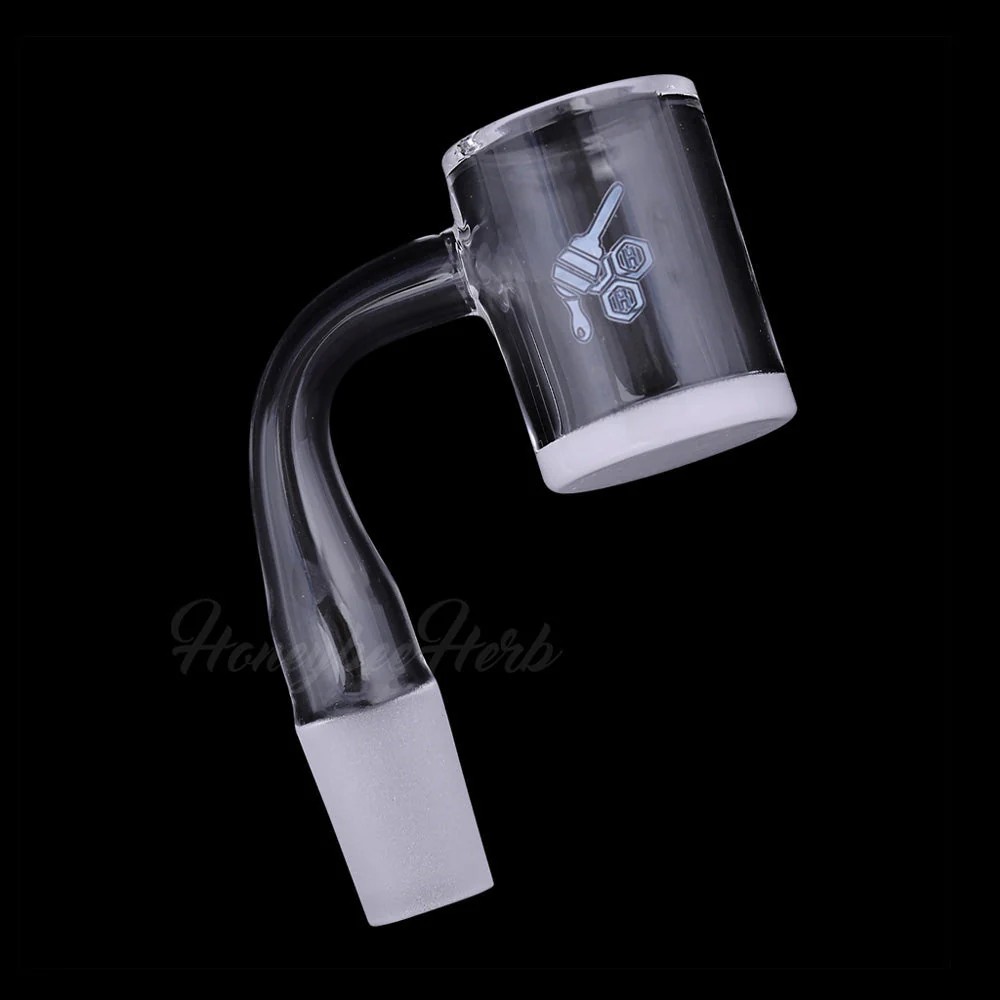 HONEY & MILK BEVEL QUARTZ BANGER - 90° DEGREE | YL - Image 3