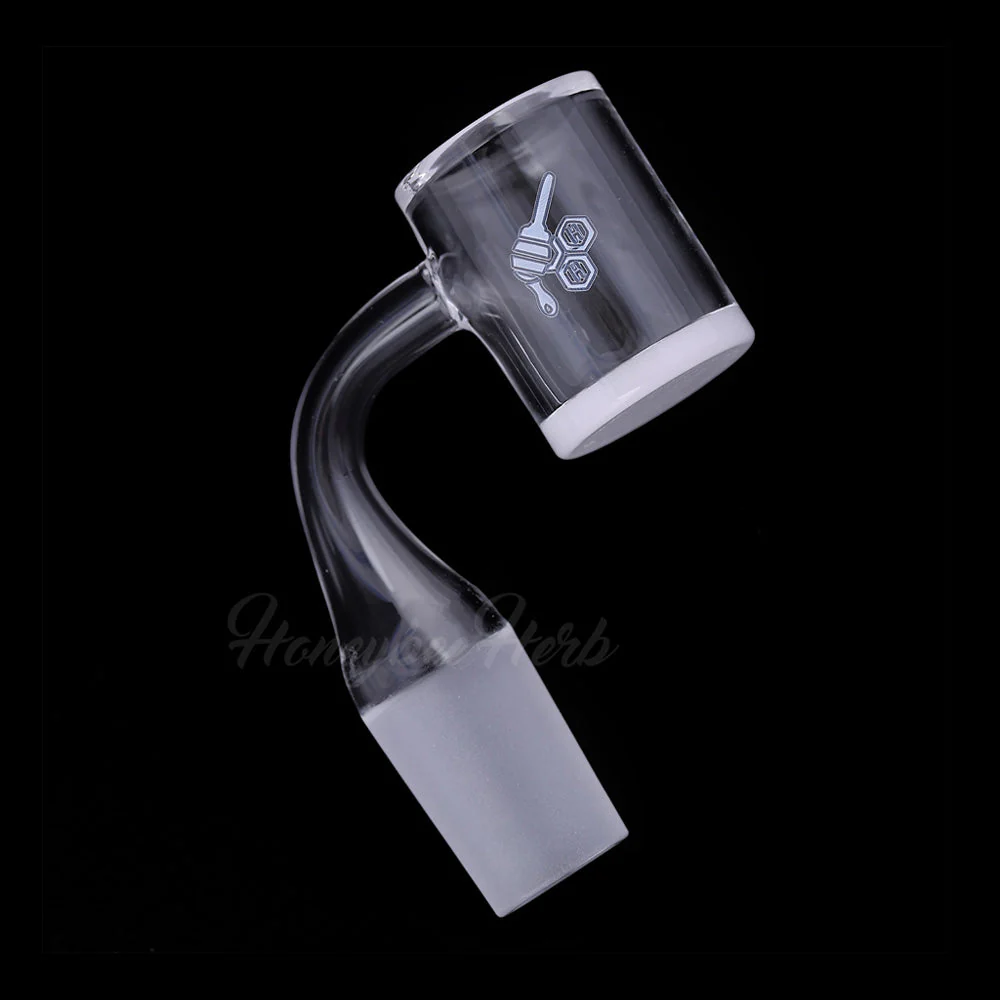 HONEY & MILK BEVEL QUARTZ BANGER - 90° DEGREE | YL - Image 4