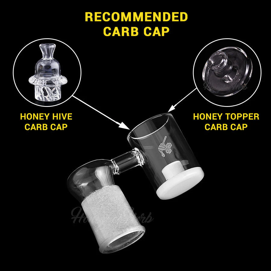 HONEY & MILK CORE REACTOR SIDECAR QUARTZ BANGER - 90° DEGREE | YL - Image 7