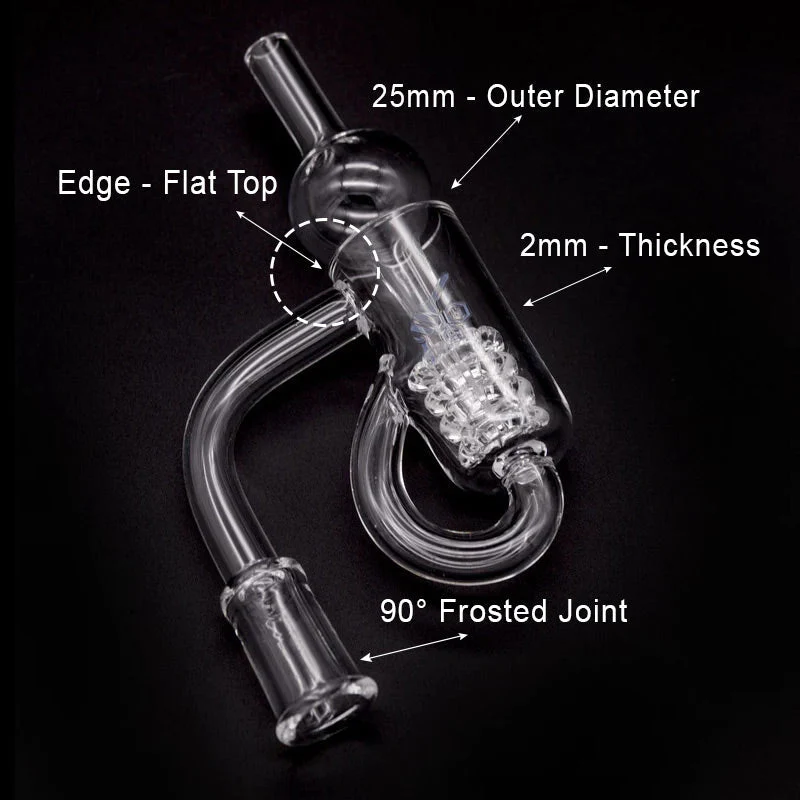 HONEY RECYCLER QUARTZ BANGER | YL - Image 8