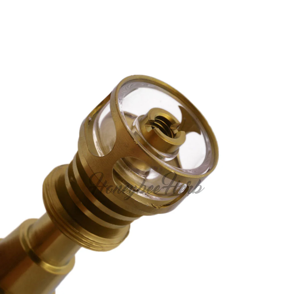 Honeybee Herb Titanium 6 IN 1 Cage Hybrid Dab Dab Nail - Image 14