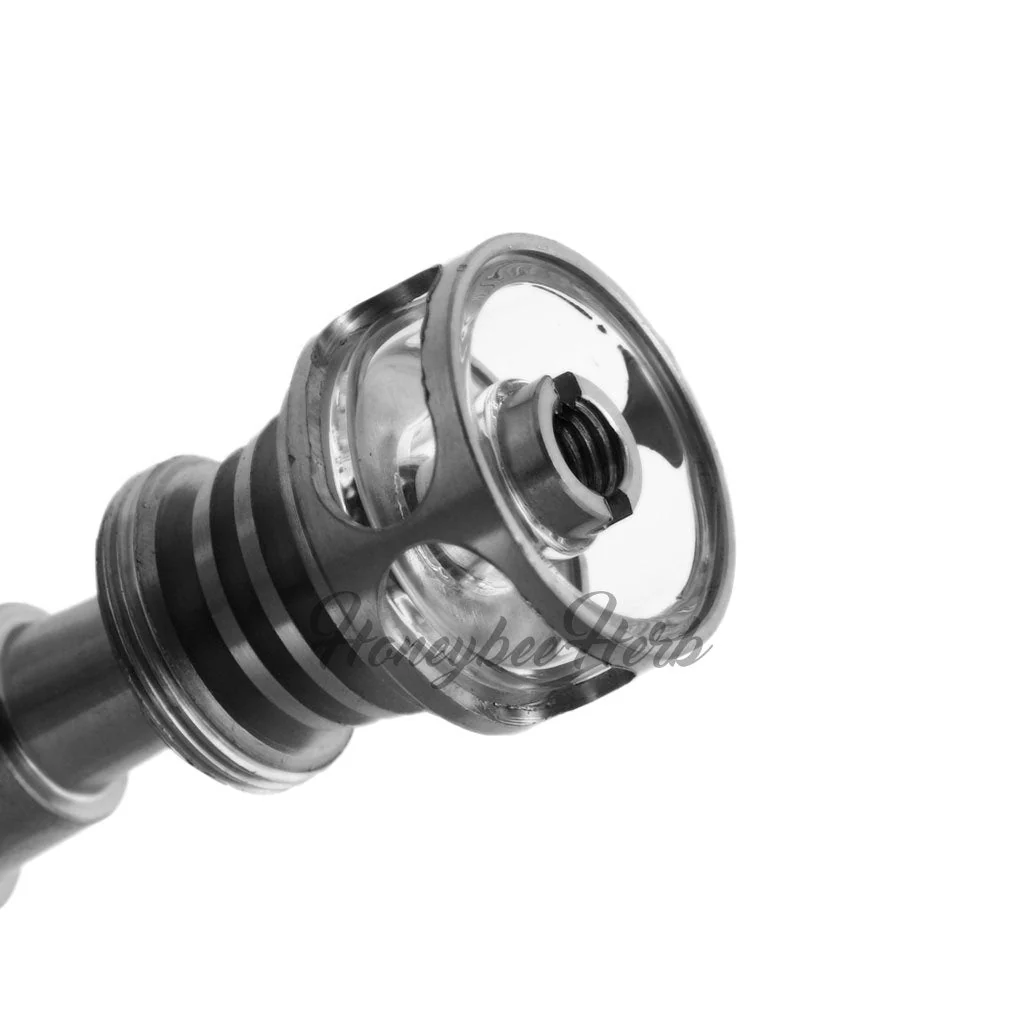 Honeybee Herb Titanium 6 IN 1 Cage Hybrid Dab Dab Nail - Image 15