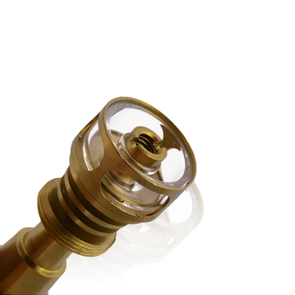 Honeybee Herb Titanium 6 IN 1 Cage Hybrid Dab Dab Nail - Image 8