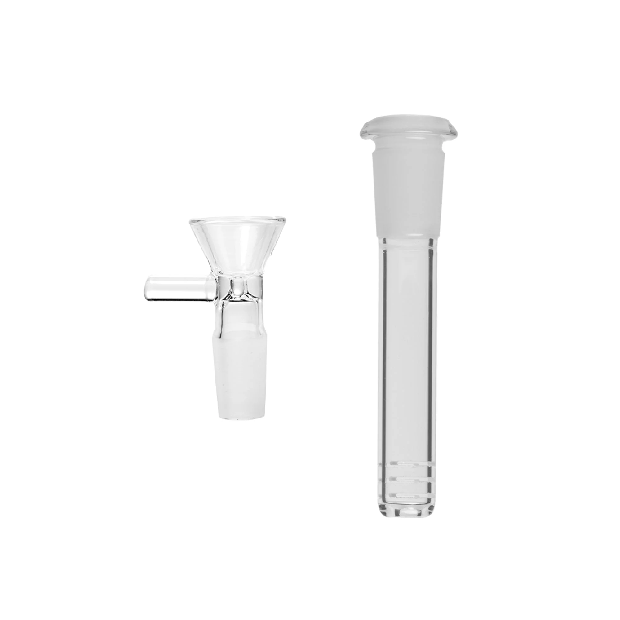 Human Grade Twisted Iridescent Beaker Water Pipe - Image 10
